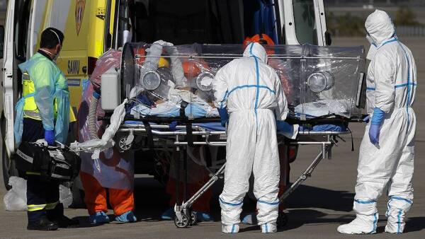 Realizan operativo de traslado de pacientes con coronavirus covid 19 hasta la ciudad de Talca