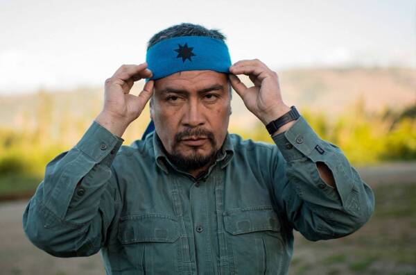 CHILE-INDIGENOUS-MAPUCHE-POLICE-ARREST